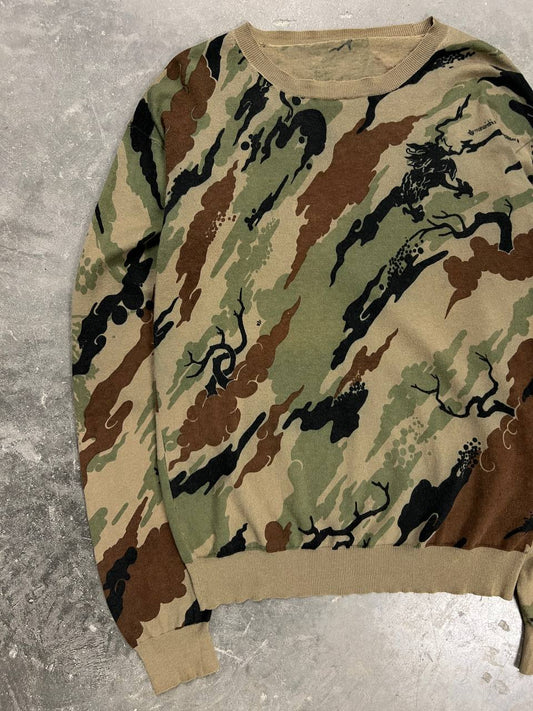 00s Vintage Maharishi Silk Cotton Jumper