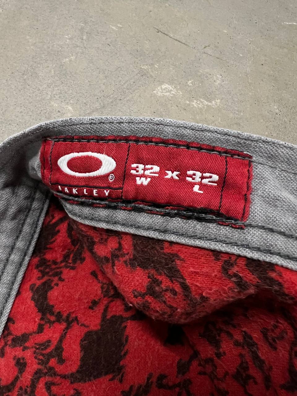 00s Vintage Oakley Industrial Denim Insulated Carpenter Pants