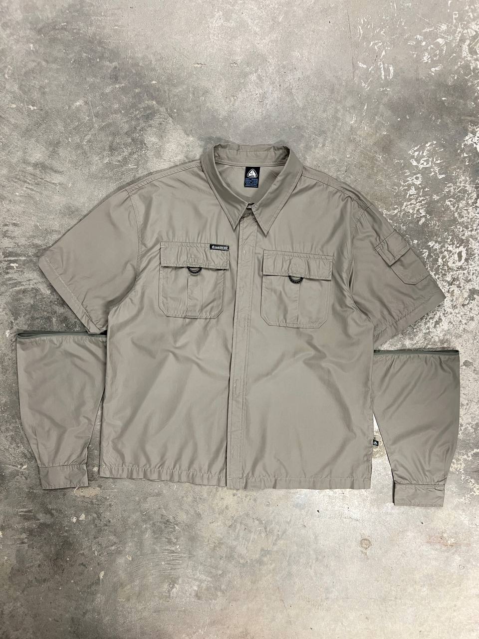 00s Vintage Nike ACG Nylon Shirt Detachable Sleeves