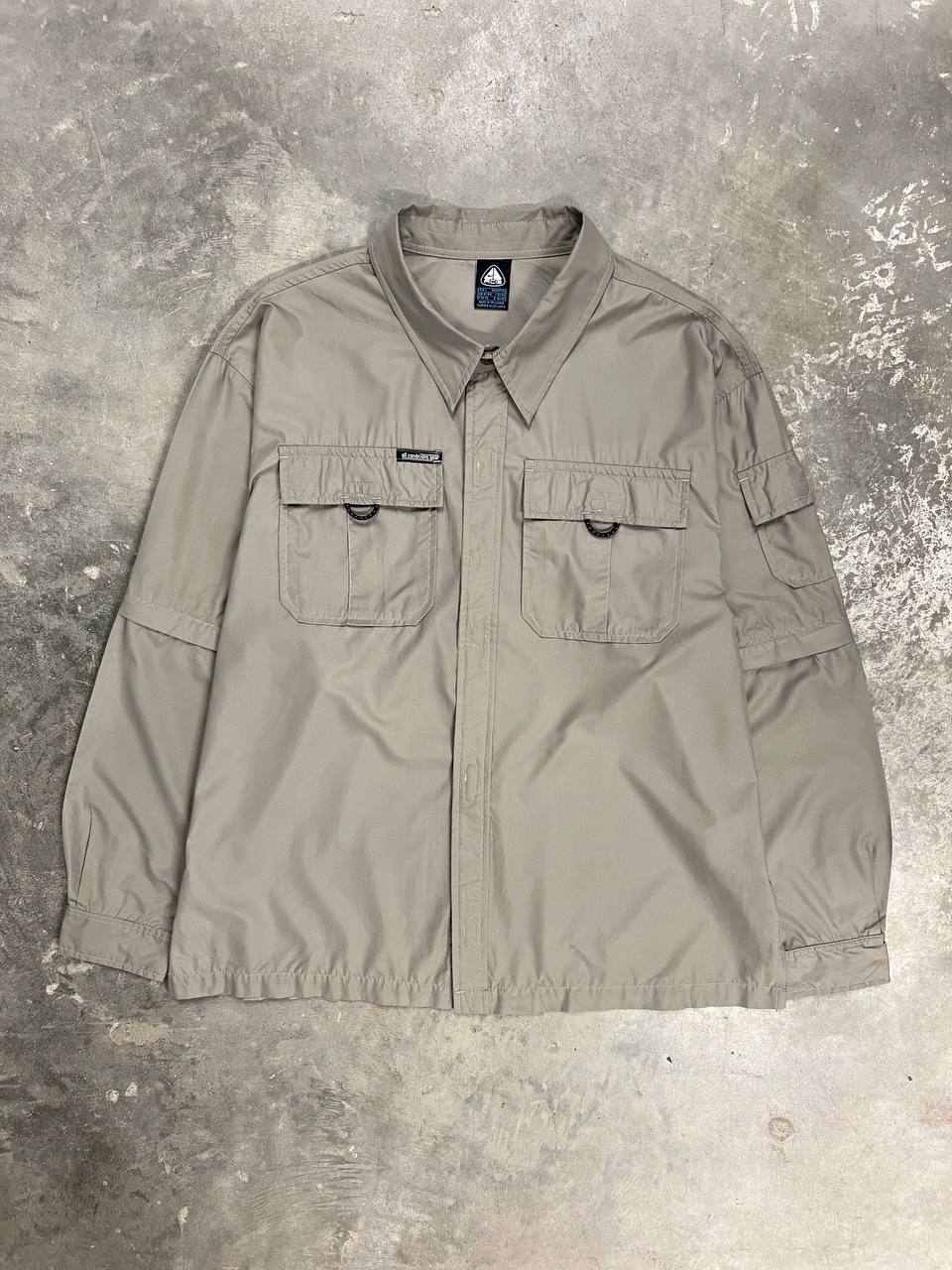 00s Vintage Nike ACG Nylon Shirt Detachable Sleeves