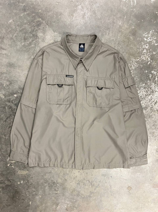00s Vintage Nike ACG Nylon Shirt Detachable Sleeves