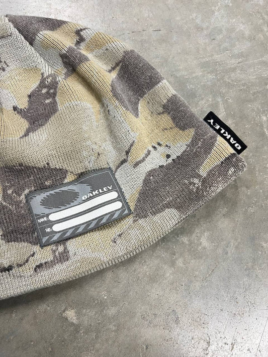 00s Vintage Oakley Beanie Hat