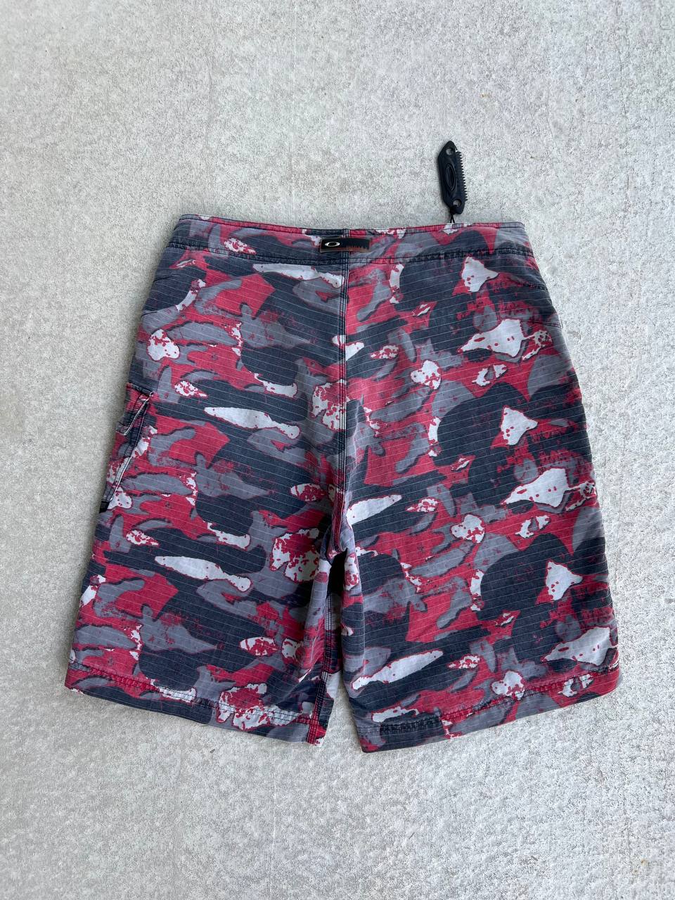 00s Vintage Oakley Camo Shorts