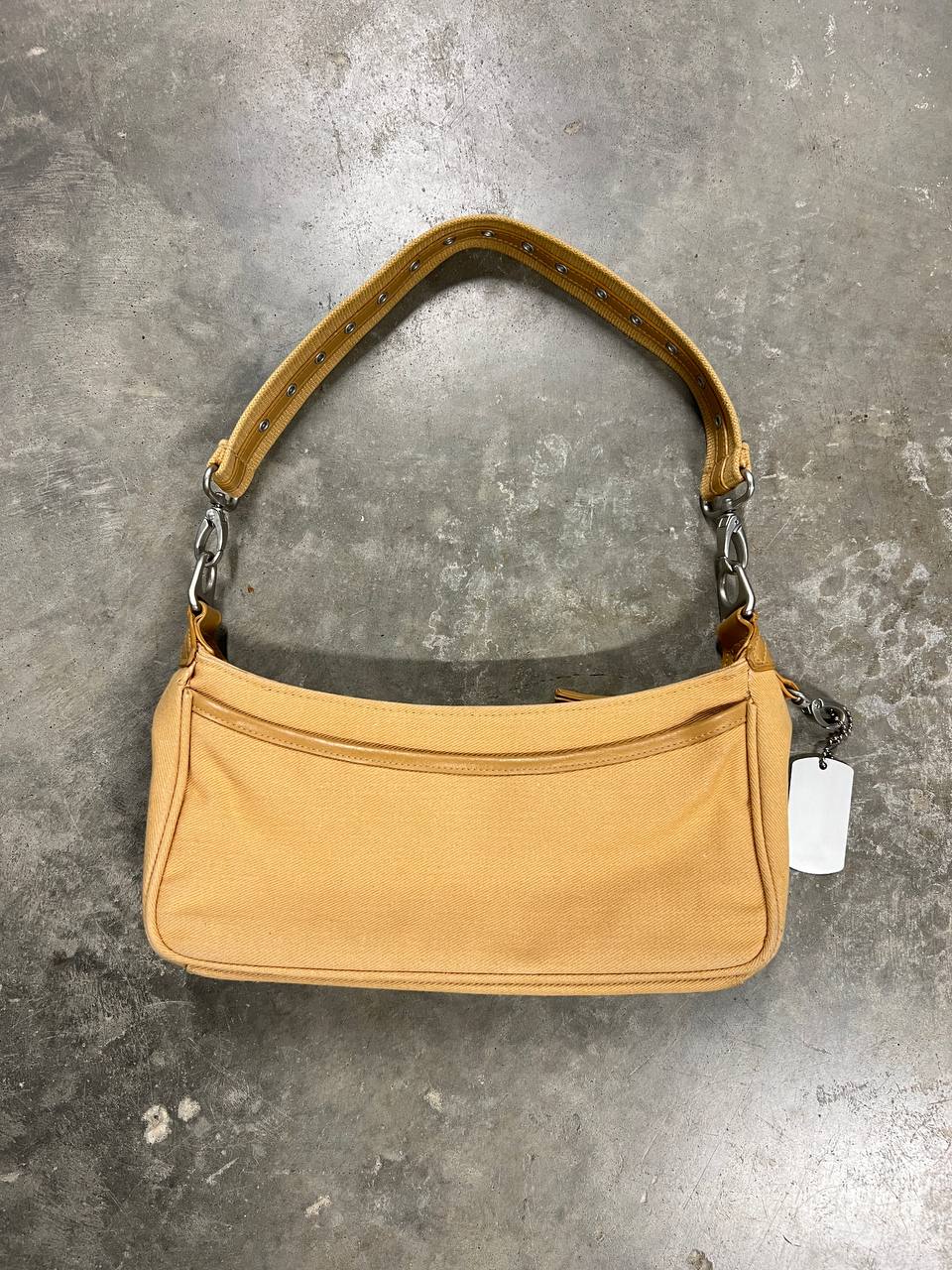 00s Vintage Oakley Caramel Shoulder Hand Bag