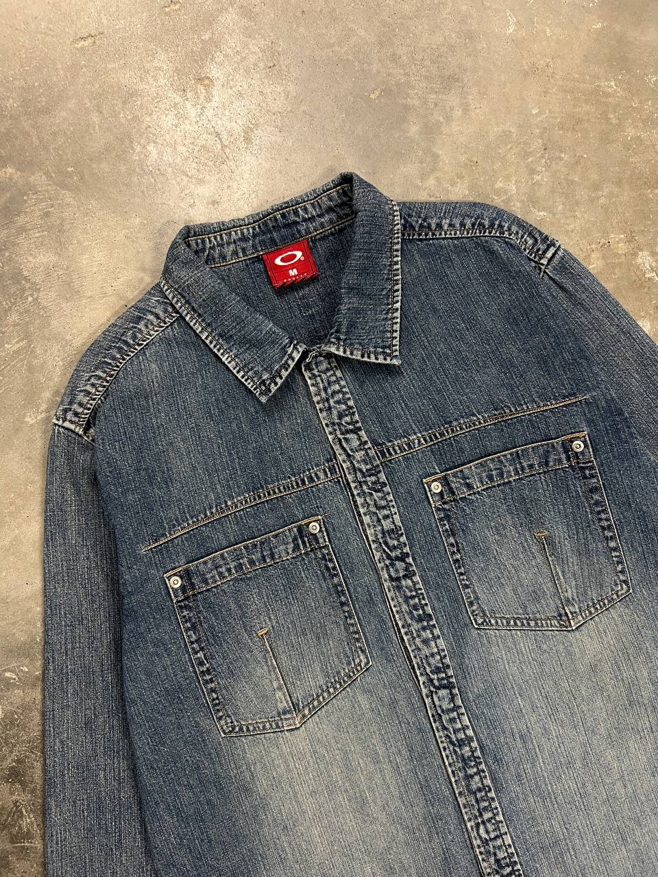 00s Vintage Oakley Denim Shirt