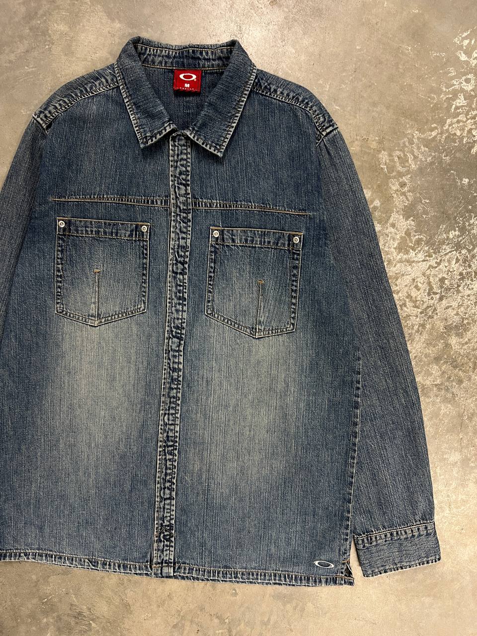 00s Vintage Oakley Denim Shirt