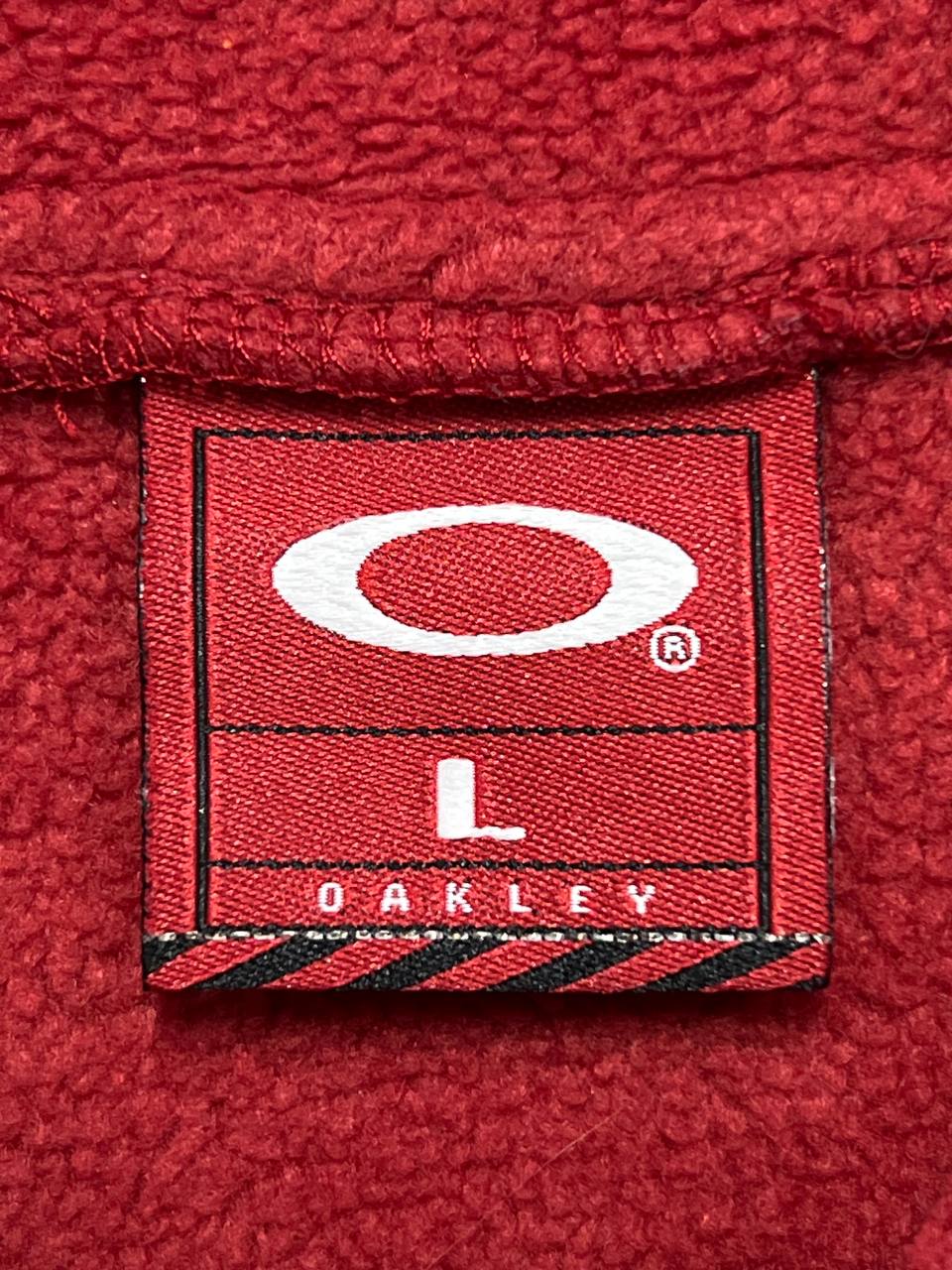00s Vintage Oakley Fleece Hoodie Center Logo