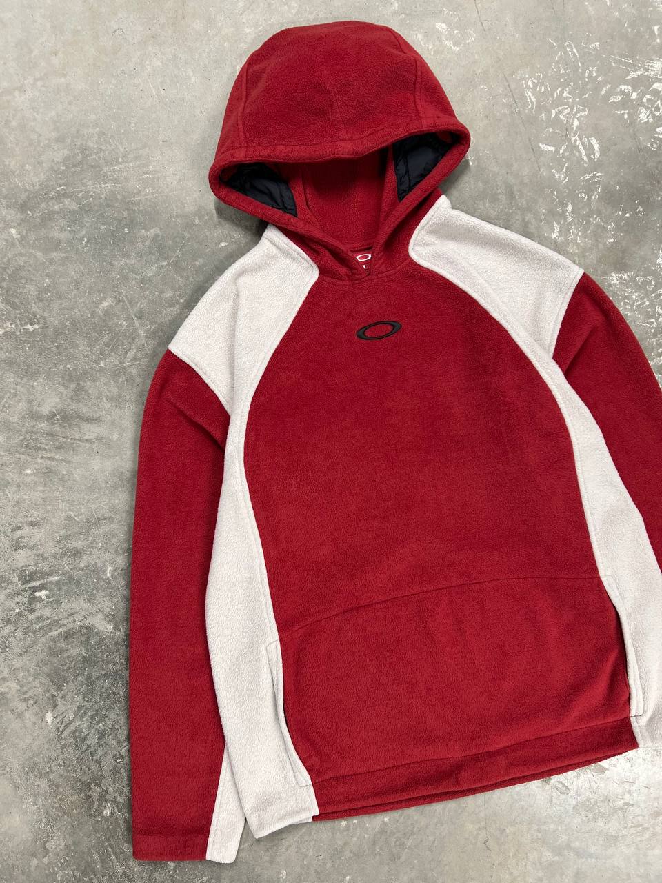 00s Vintage Oakley Fleece Hoodie Center Logo