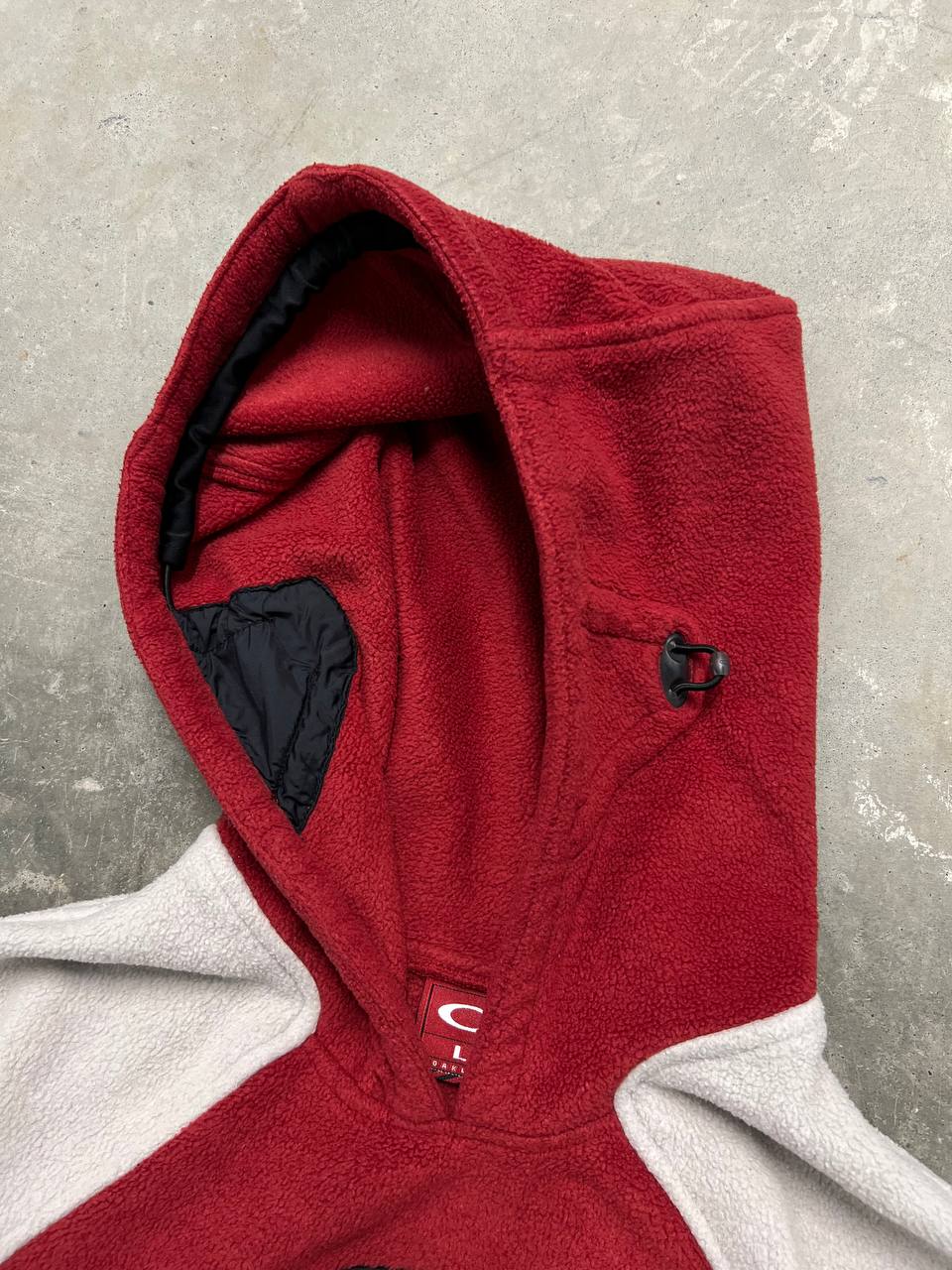 00s Vintage Oakley Fleece Hoodie Center Logo