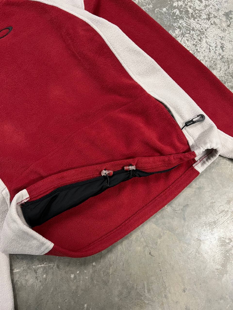 00s Vintage Oakley Fleece Hoodie Center Logo