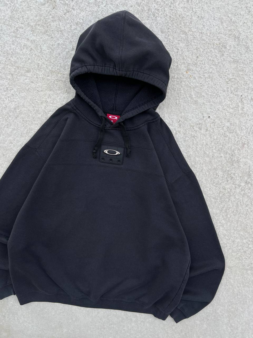 00s Vintage Oakley Metallic Icon Hoodie