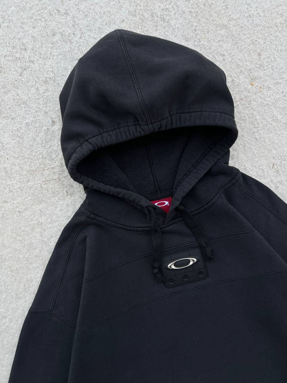 00s Vintage Oakley Metallic Icon Hoodie