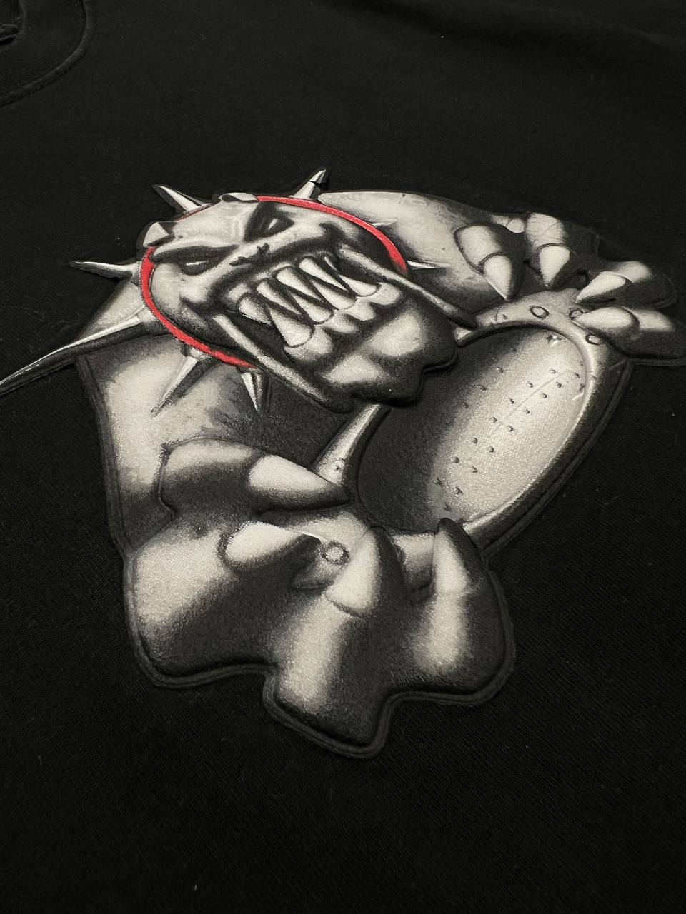 00s Vintage Oakley Monster Dog 3D Print T-Shirt
