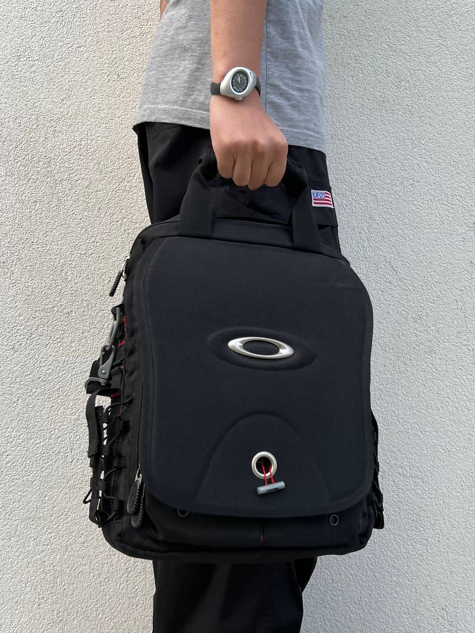 00s Vintage Oakley Vertical Computer Bag 2.0