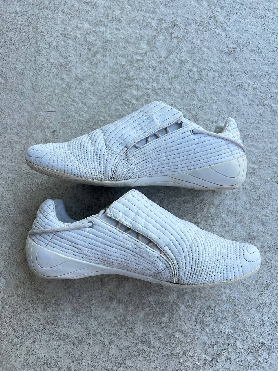 00s Vintage Puma Budoka Shoes White