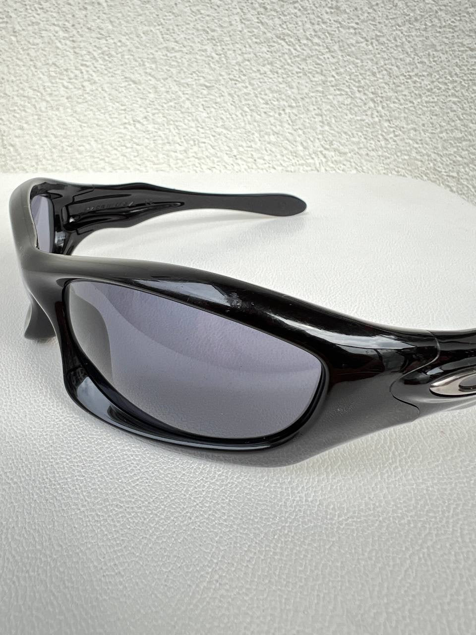2003 Vintage Oakley Monster Dog 1st Gen Black Polished Sunglasses