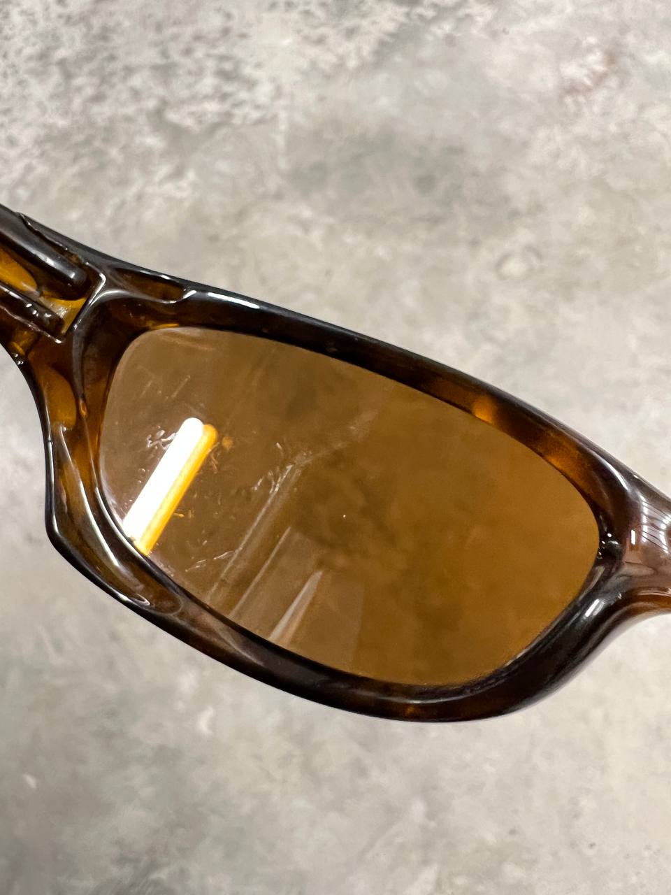 1997 Vintage Oakley Fives 2.0 Sunglasses Brown Tortoise Gold Iridium