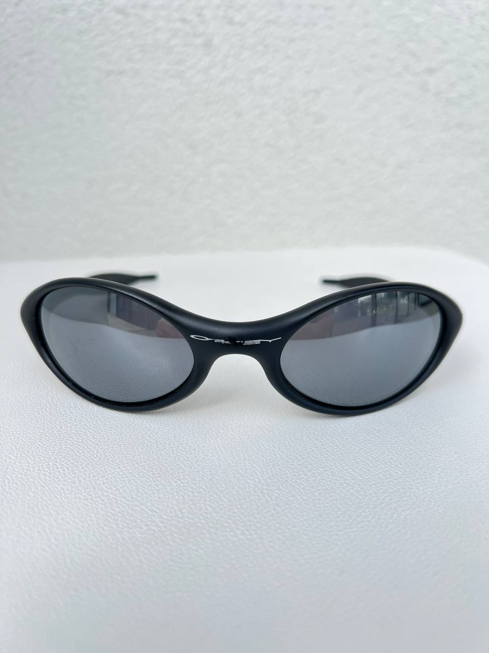 1999 Vintage Oakley New Eye Jacket Black Sunglasses