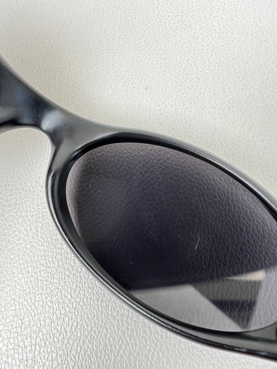 1999 Vintage Oakley New Eye Jacket Black Sunglasses