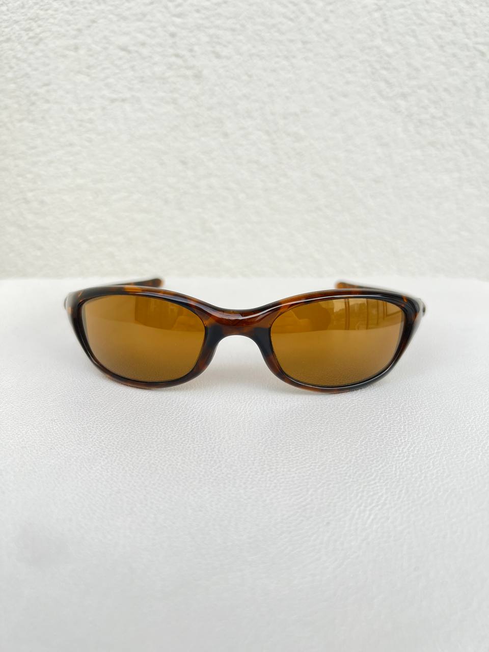 2001 Vintage Oakley Five 2.0 Brown Tortoise Gold Iridium Sunglasses
