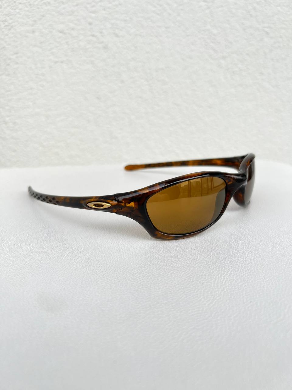 2001 Vintage Oakley Five 2.0 Brown Tortoise Gold Iridium Sunglasses