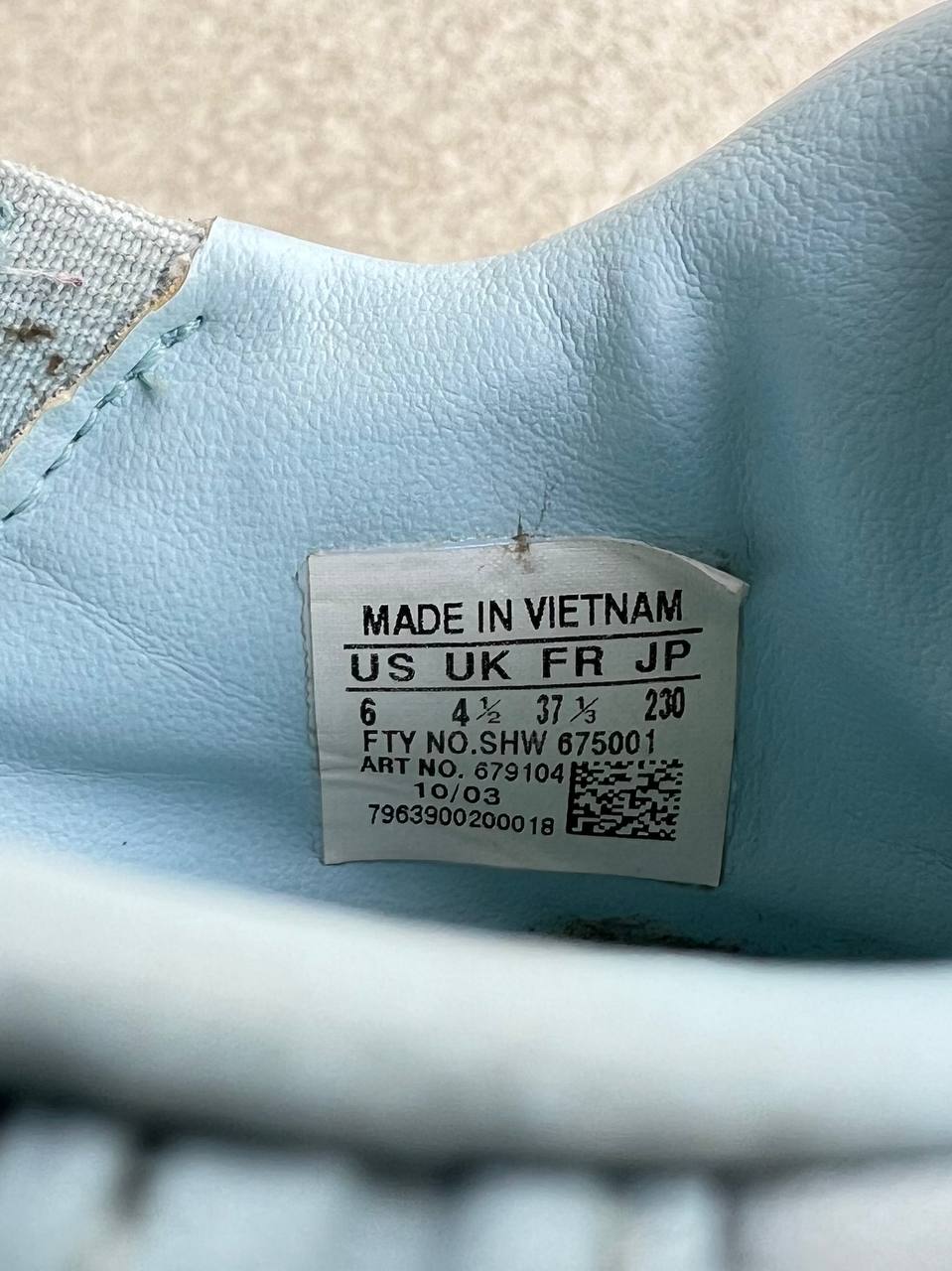 2003 Vintage Adidas Mei