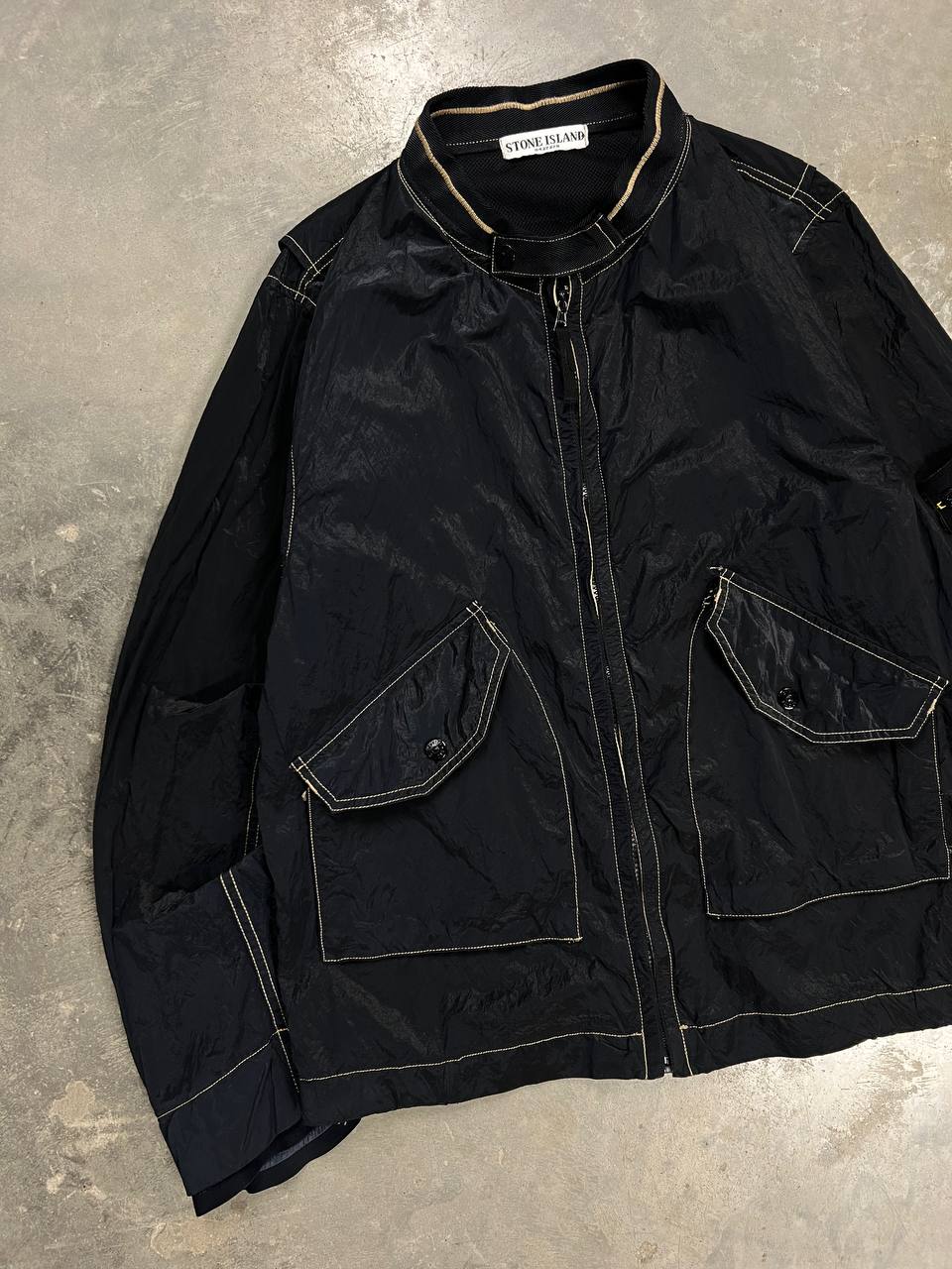 2005 Vintage Stone Island Nylon Metal Shimmer Jacket