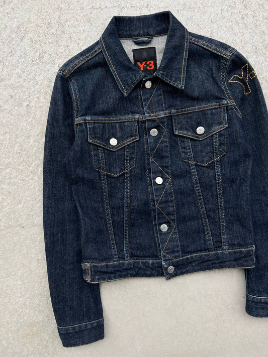 2005 Vintage Adidas x Yohji Yamamoto Y-3 Womens Denim Jacket