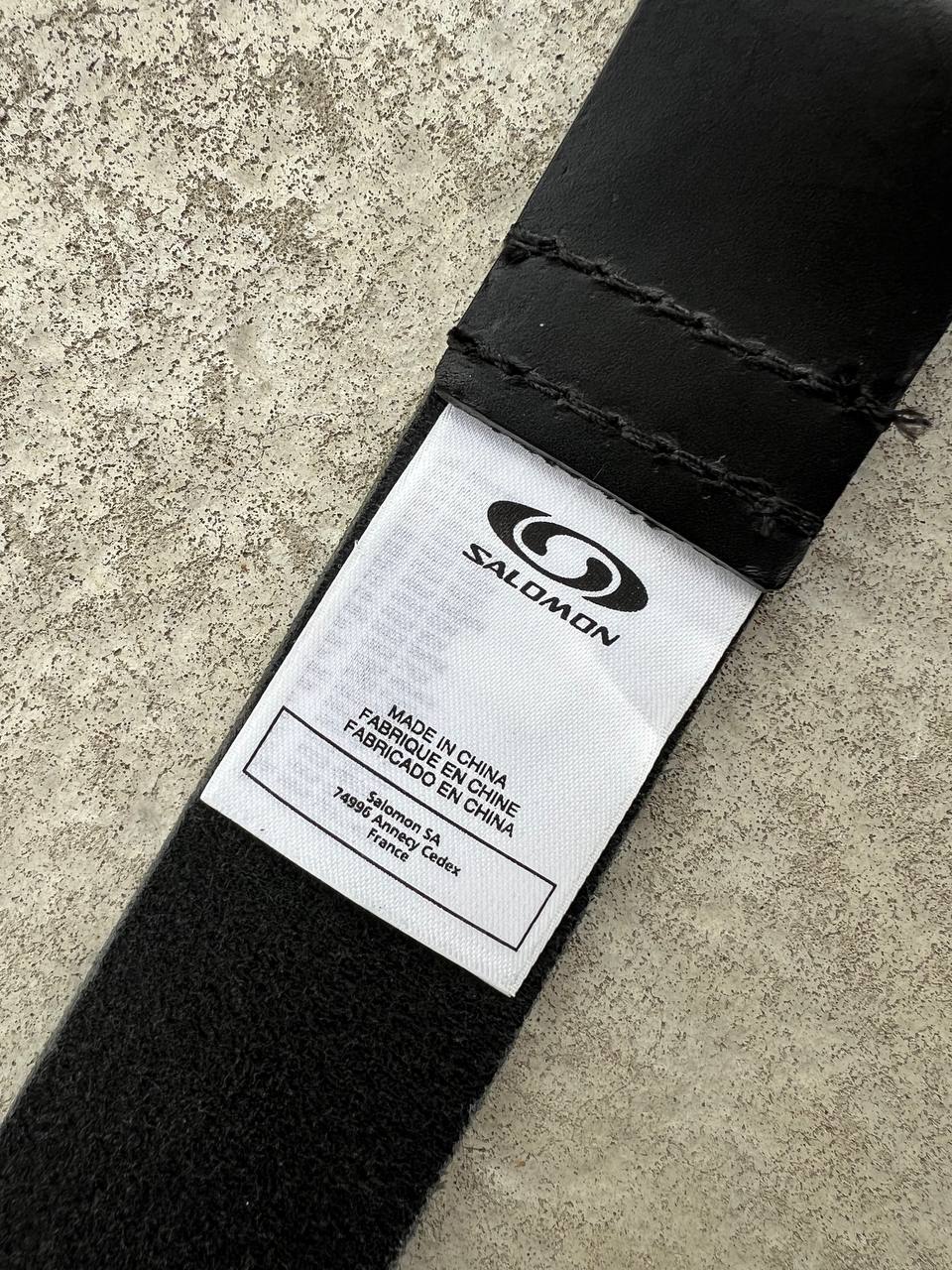 2006 Vintage Salomon Leather Belt