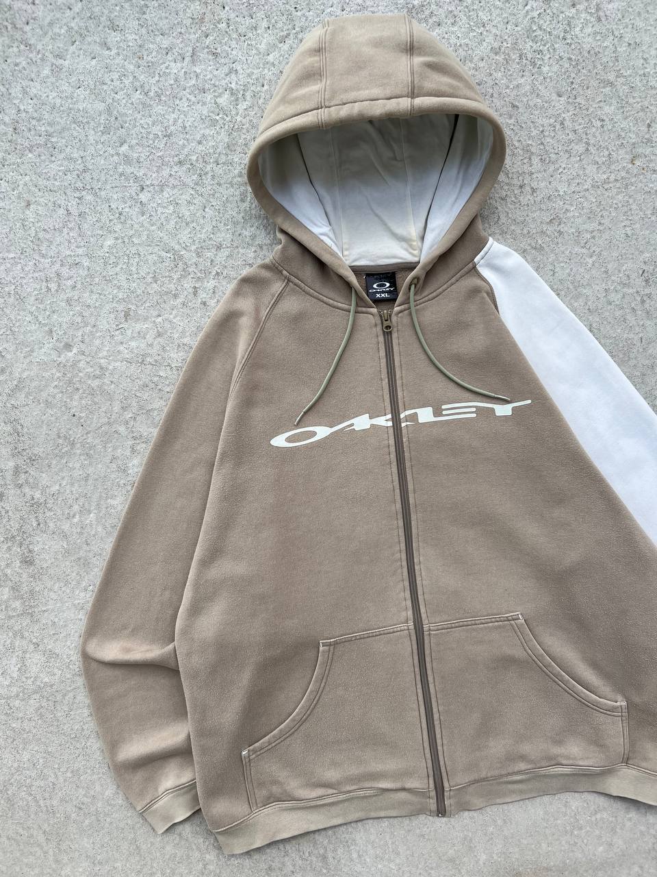 00s Vintage Oakley Hoodie Zip Up