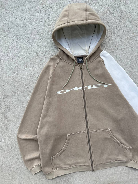 00s Vintage Oakley Hoodie Zip Up