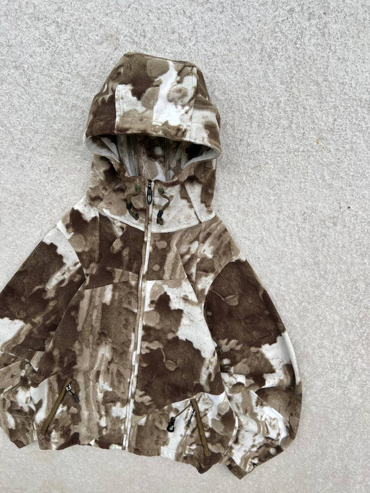 2008 Vintage Oakley Camo Fleece Hoodie