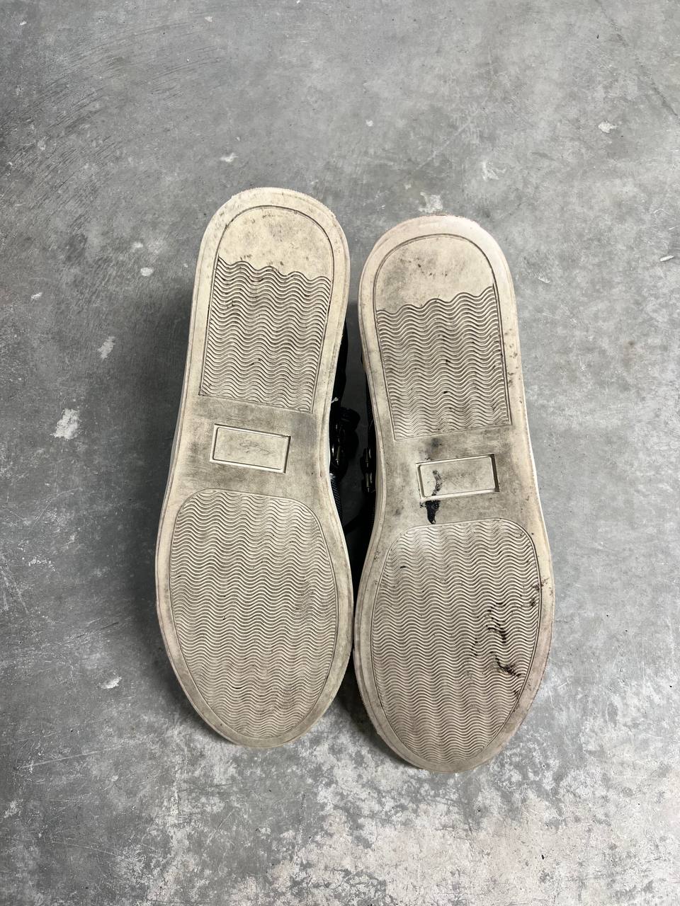 2010 Raf Simons Multilace Sneakers High Top Shoes