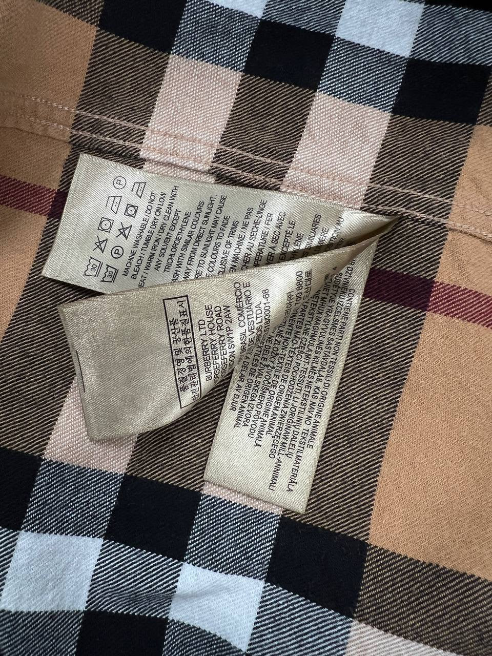 Burberry Nova Check Flannel Shirt