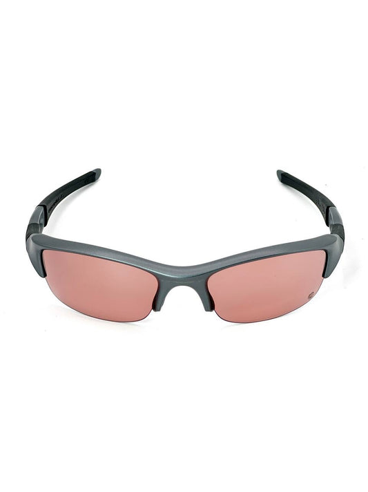 2007 Vintage Oakley Flak Jacket New Grey / G40 Sunglasses