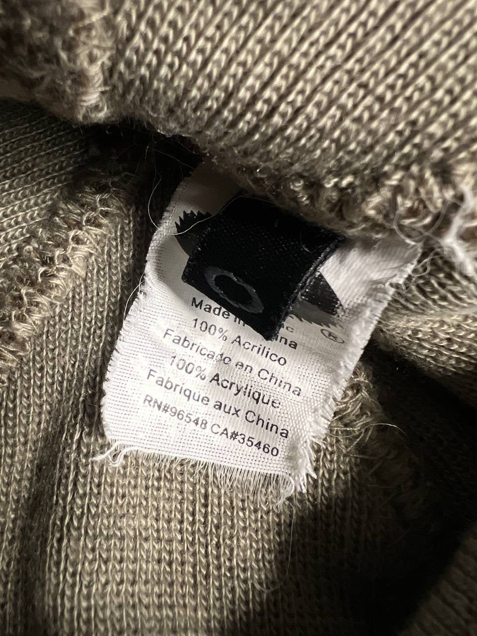 00s Vintage Oakley Double Layer Beanie Hat