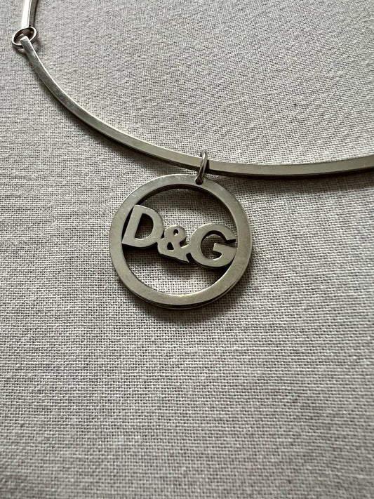 Vintage D&G Dolce & Gabbana Necklace Choker
