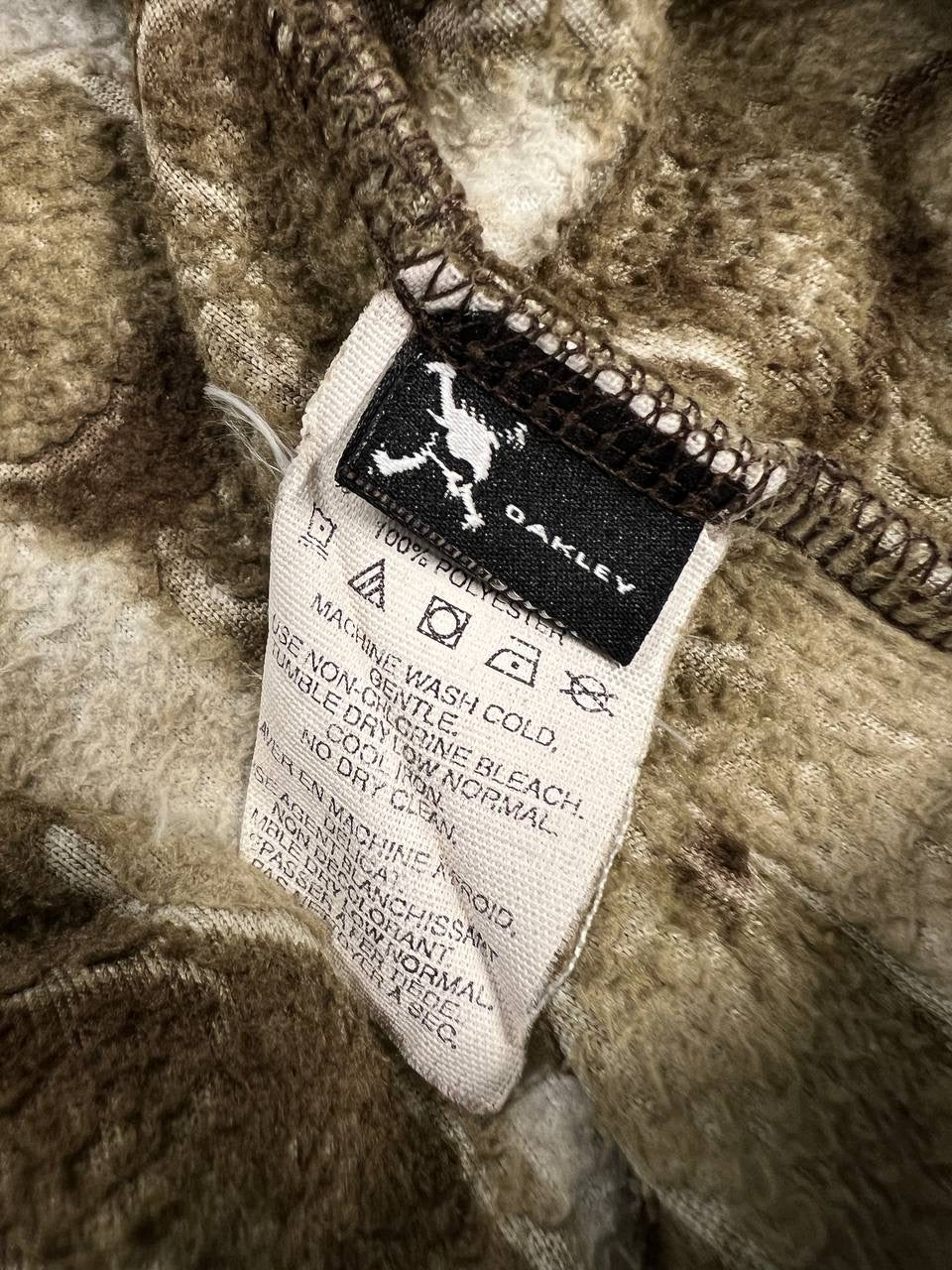 2008 Oakley Camo Fleece Jacket