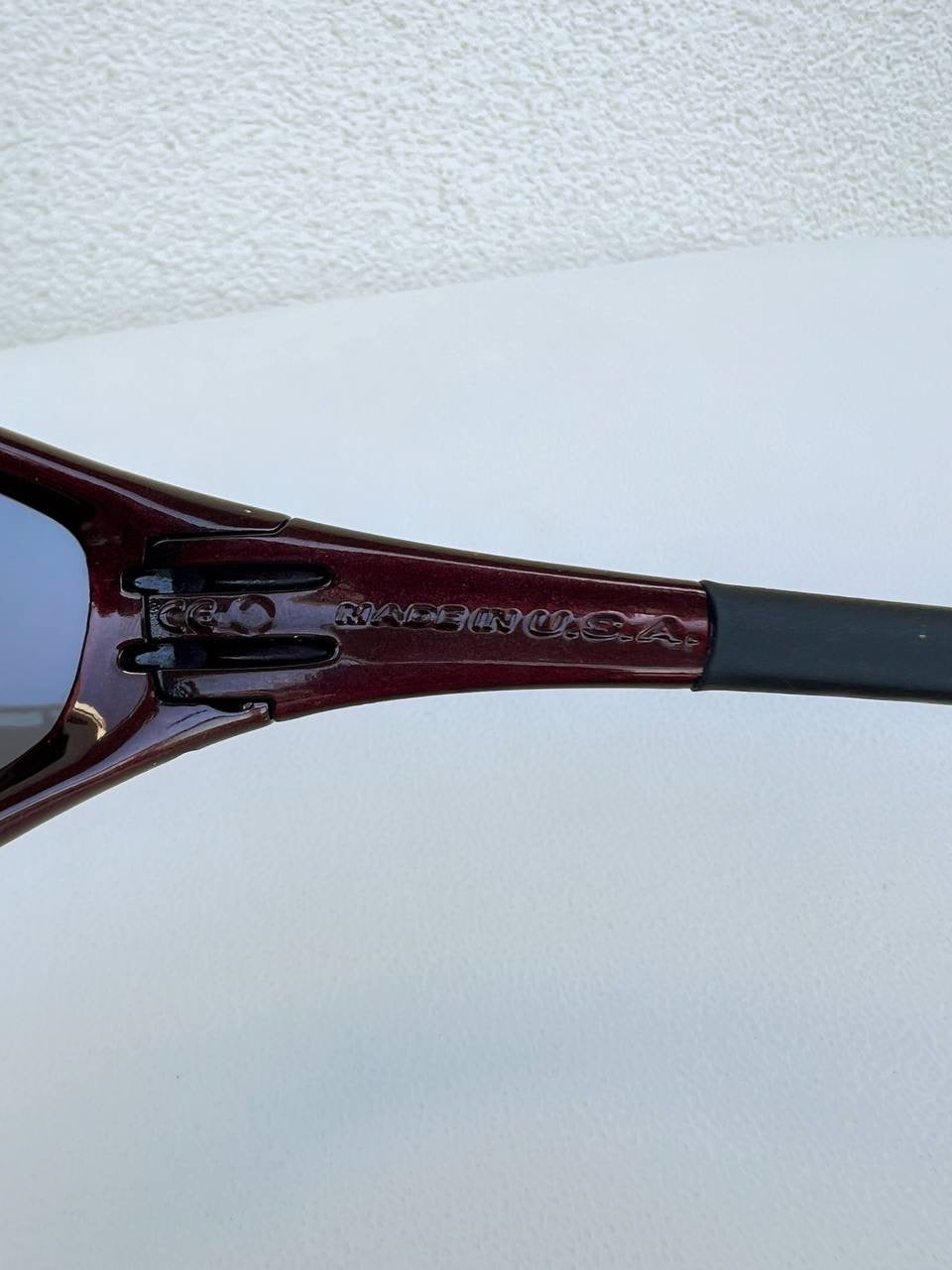 1999 Vintage Oakley Straight Jacket Redline / Black Iridium Sunglasses