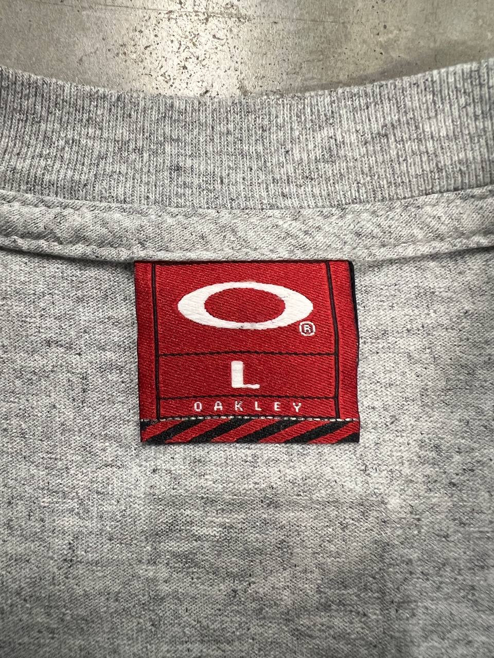 00s Vintage Oakley Mad Science 3D Print T-Shirt