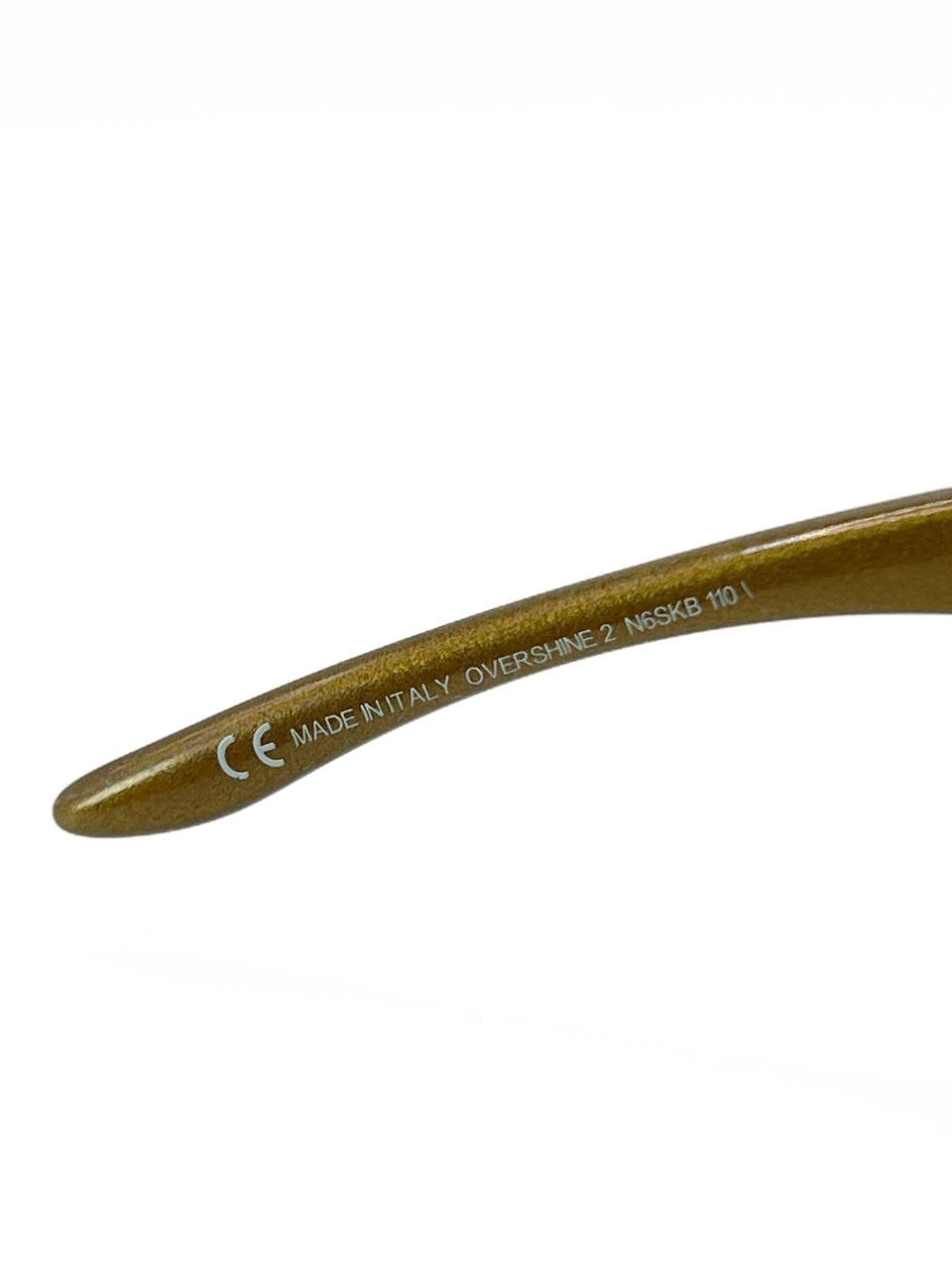 2006 Vintage Dior Overshine 2 Gold Sunglasses
