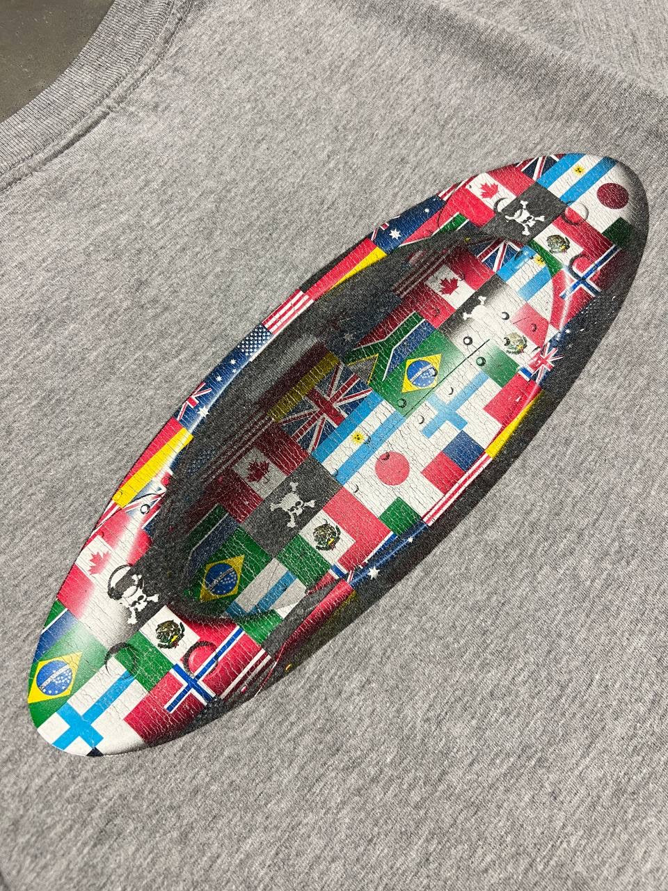 00s Vintage Oakley Flags T-Shirt