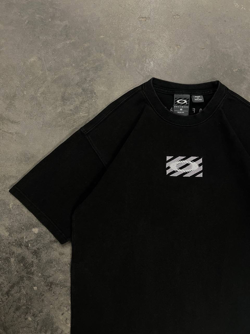 90s Vintage Oakley Software T-Shirt Embroidered Logo