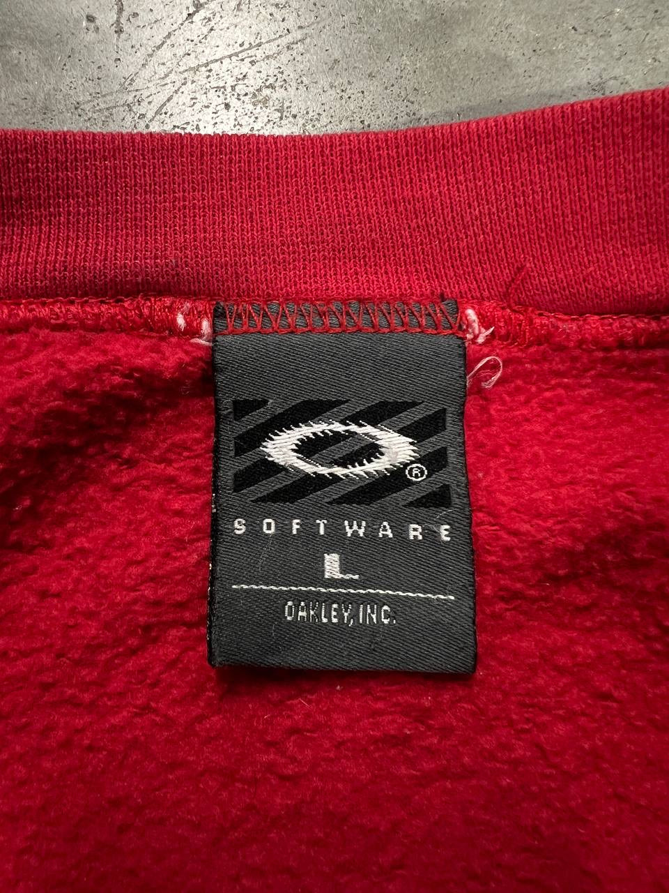 90s Vintage Oakley Software Sweatshirt