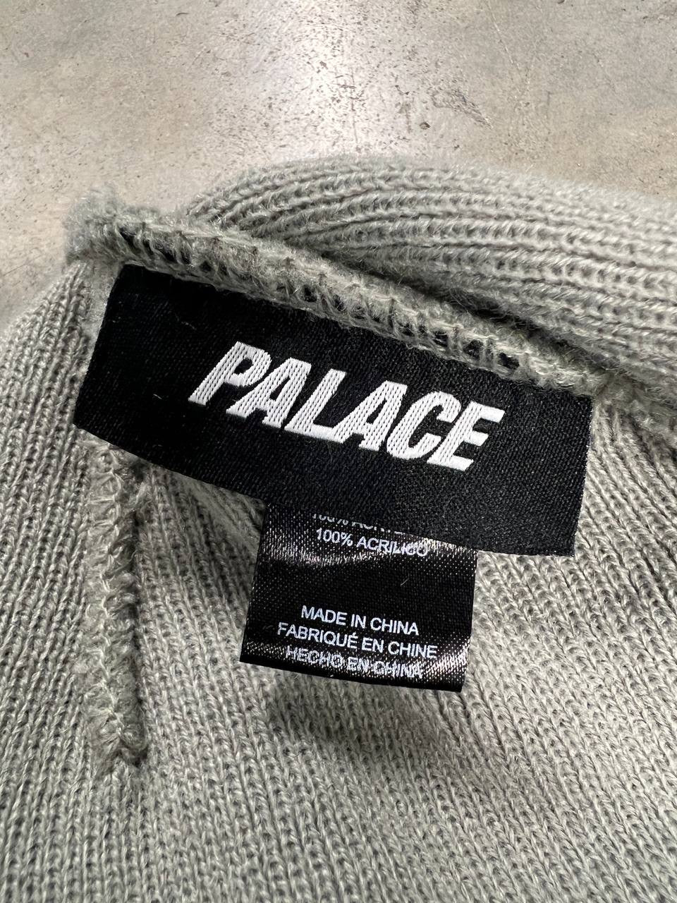 2016 Palace Roadrunner Beanie Hat Grey
