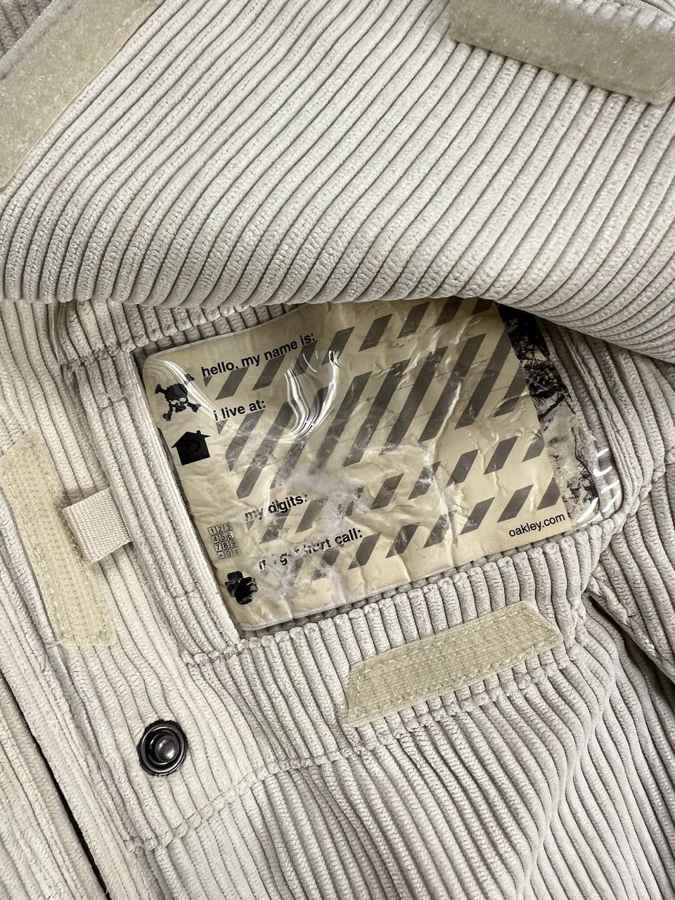 2008 Oakley Corduroy Jacket