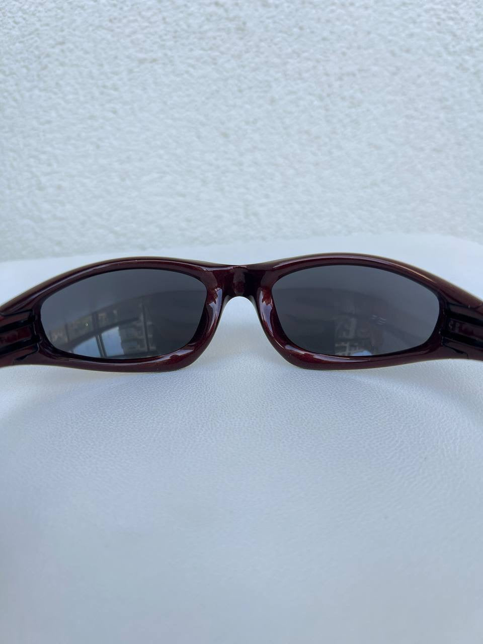 1999 Vintage Oakley Straight Jacket Redline / Black Iridium Sunglasses