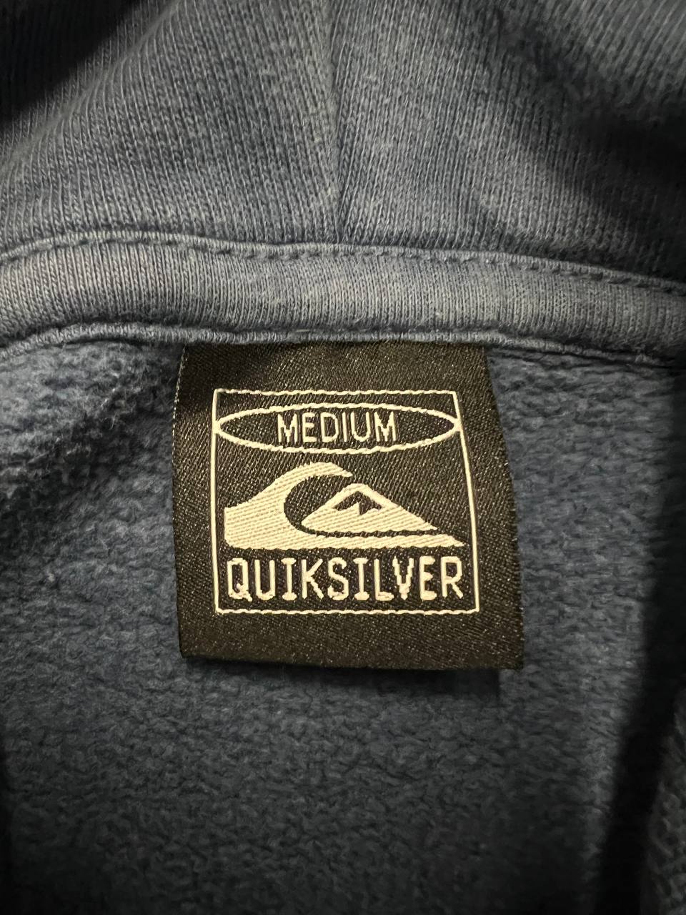 90s Vintage Quiksilver Hoodie 3D Logo