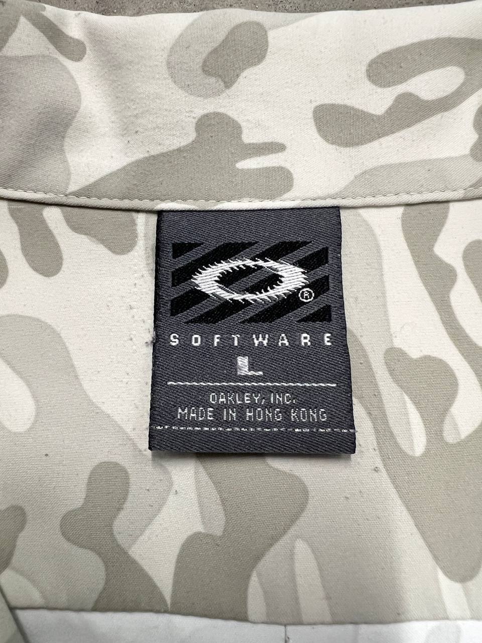 90s Vintage Oakley Software Camo Shirt
