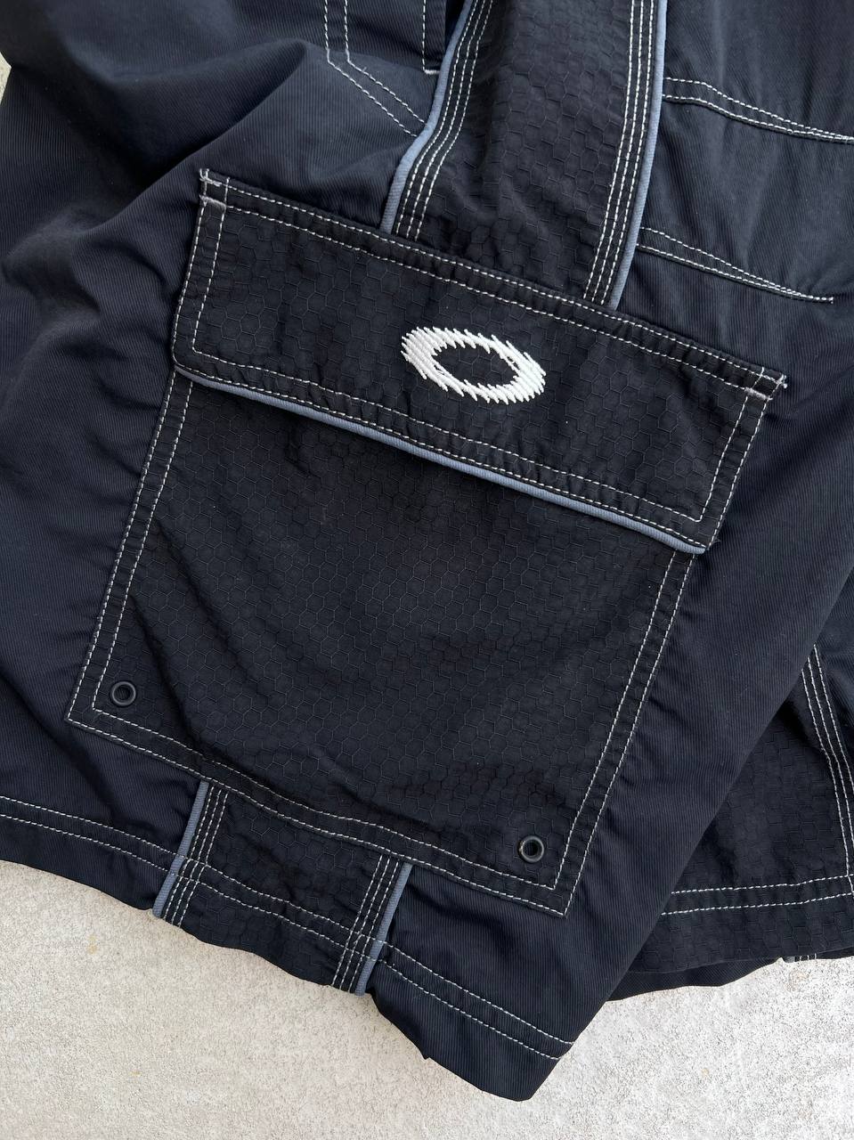 90s Vintage Oakley Software Cargo Shorts